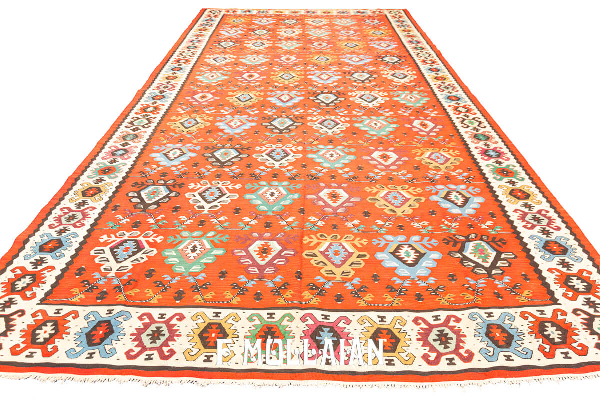 Kilim Rug Shirwan Red Field n°:5859